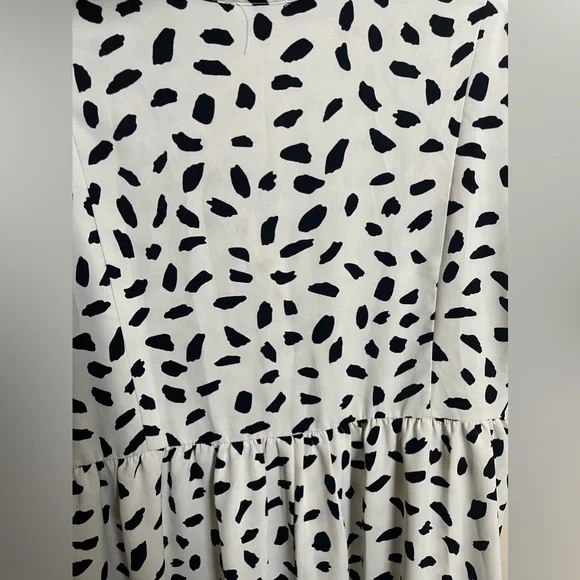 Umgee Animal Print Babydoll Mini Dress Size Medium - Picture 15 of 15